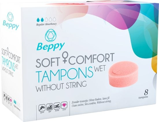 Soft+Comfort Nasstampons – 8 Stück – Verpackung beschädigt