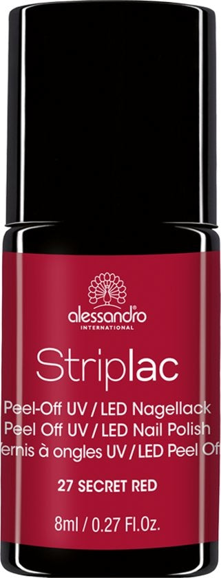 Striplac - 27/127 Secret Red - Gel nail polish