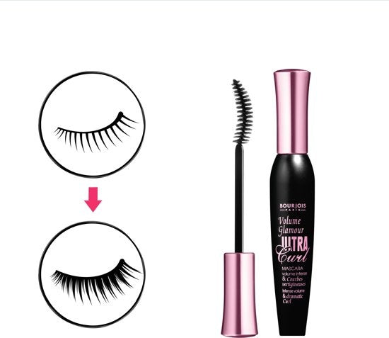 Bourjois Paris Volume Glamour Ultra Curl Mascara - 01 Black Curl