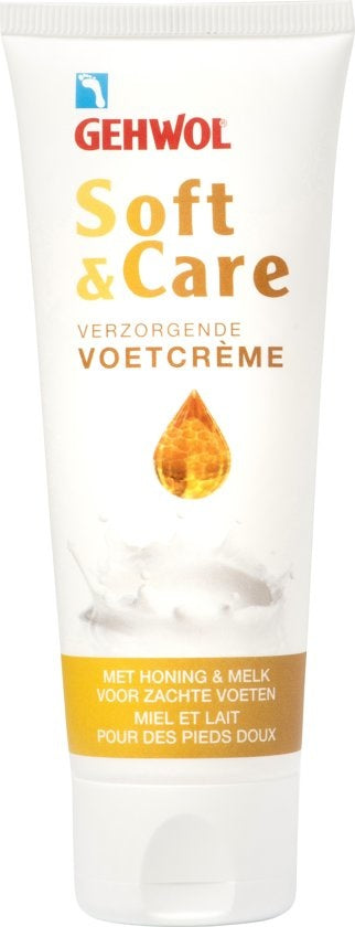 Soft &amp; Care – Nährende Fußcreme – Tube 75 ml – Verpackung beschädigt