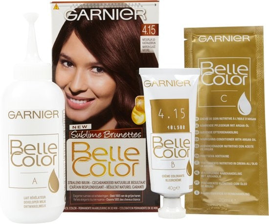 Garnier  Belle Color Haarverf - 4.15 Bruin