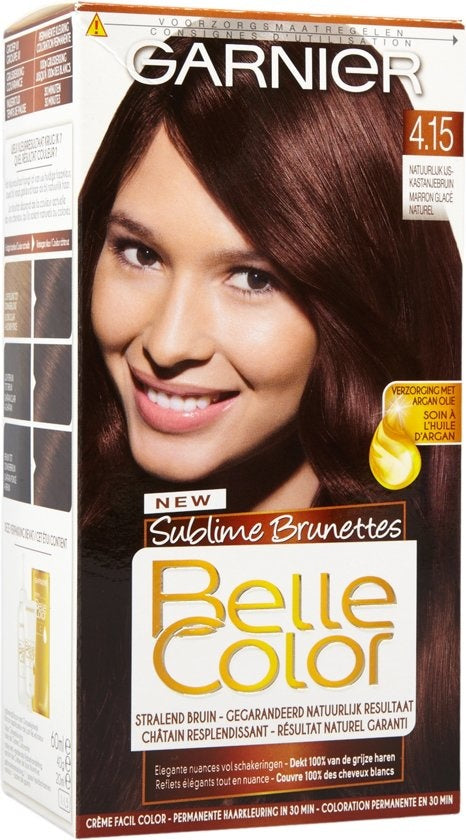 Garnier  Belle Color Haarverf - 4.15 Bruin