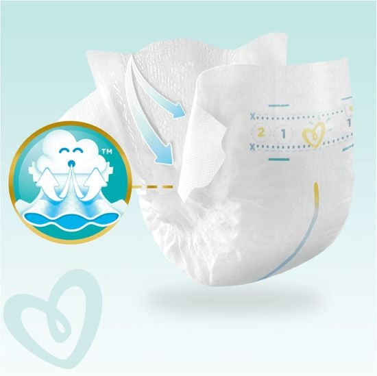 Premium Protection Diapers - Size 3 (6-10 kg) - 66 pieces