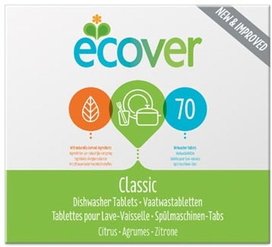 Ecover - Dishwasher Tablets Classic - 70 Tabs