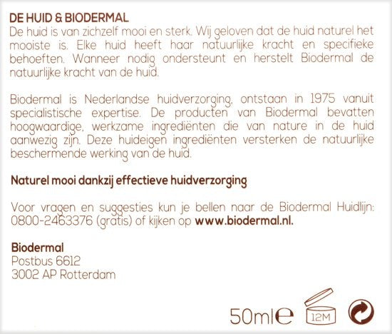 Nachtcreme - voor de vochtarme huid - Nachtcreme - 50ml