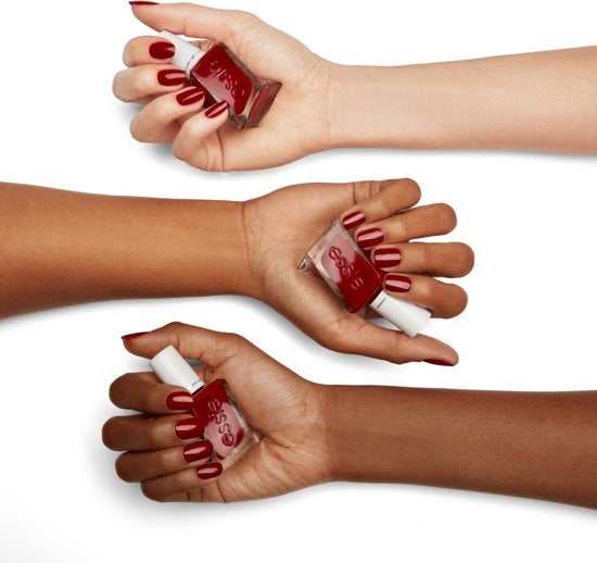 Essie 345 nur Blasen – rot – ultraglänzender Nagellack