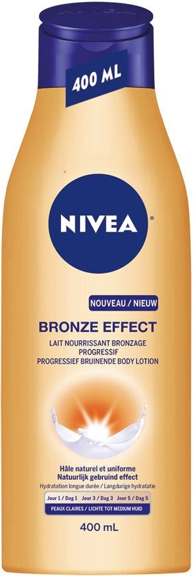 NIVEA Bronze Effect Body Lotion - Light to Medium Skin - 400 ml
