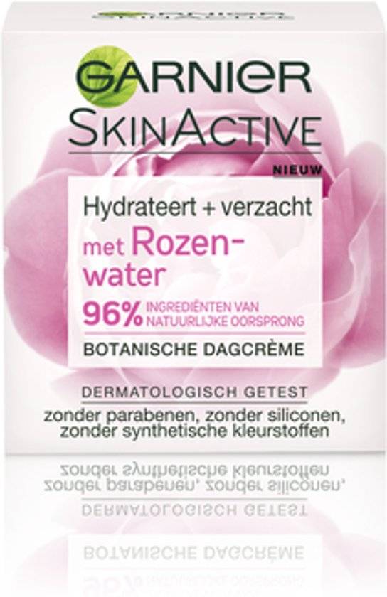 Garnier SkinActive Botanical Day Cream Rosenwasser – 50 ml – Trockene und empfindliche Haut