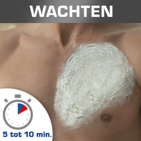 Veet For Men Haarentfernungscreme Brust &amp; Körper Empfindliche Haut 200 ml – Verpackung beschädigt