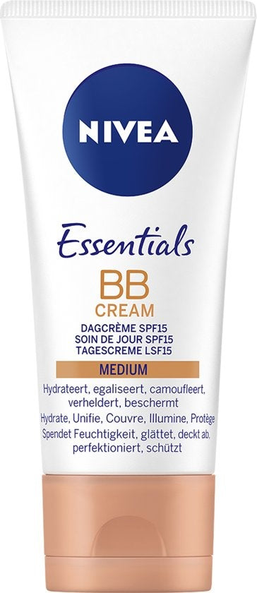 Essentials BB Cream SPF 10 Medium 50 ml