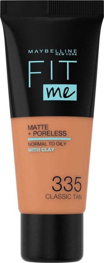 Fit Me Matte & Poreless Foundation - 335 Classic Tan - 30 ml