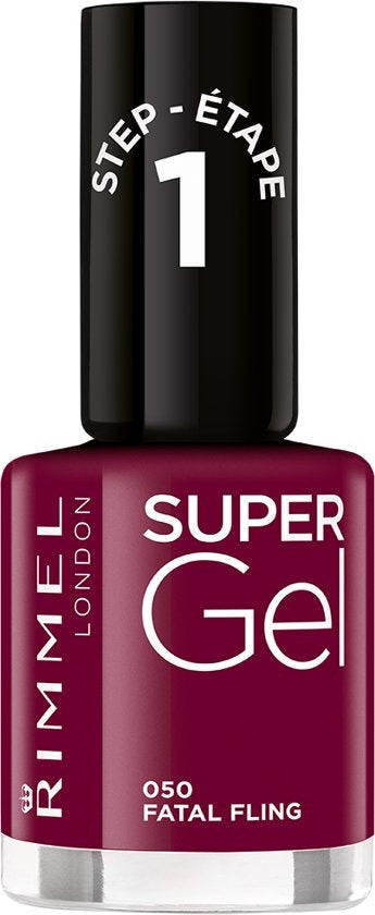 Rimmel London SuperGel Gel Nail Polish - 050 Fatal Fling