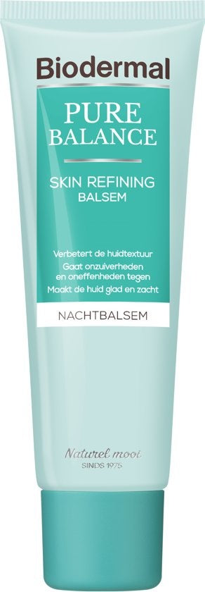 Biodermal Pure Balance Night Cream Skin Refining Balm – Nährende Nachtcreme – 50 ml