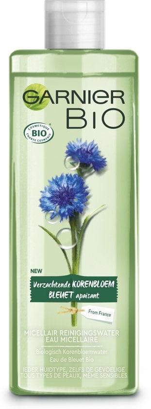 Garnier Bio Micellair - 400 ml - Alle huidtypes - Verzachtende Korenbloem