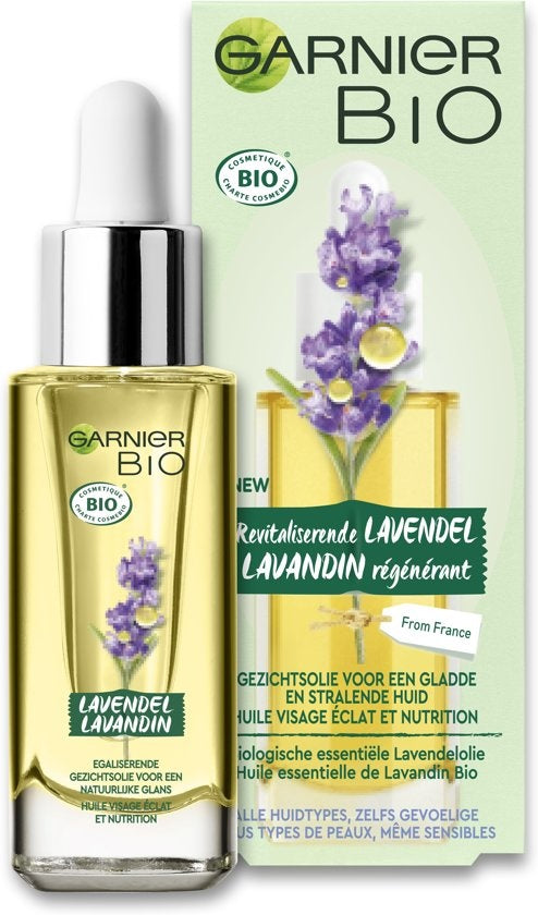 Garnier Bio Anti-Age Facial Oil - 30 ml - All skin types - Lavender