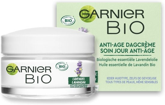 Garnier Bio Anti-Age Dagcrème - 50 ml - Verstevigende Lavendel