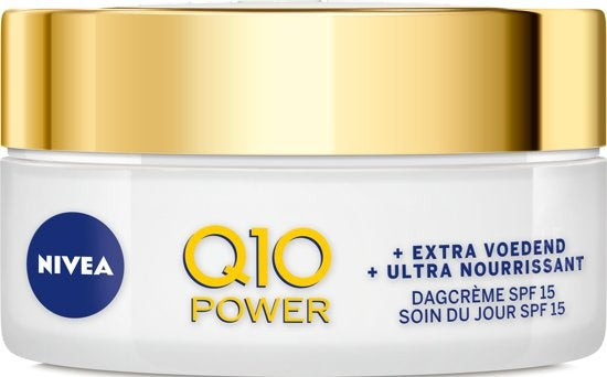 Q10 Power +Extra Nourishing Anti-Falten-Tagescreme – Arganöl LSF 15 – 50 ml