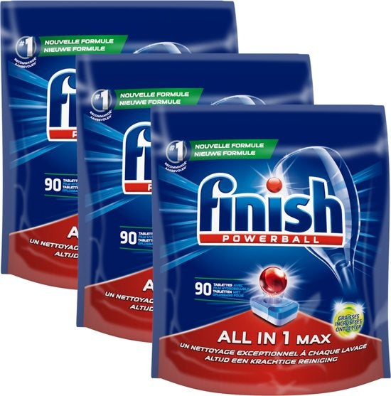 All in One Max degreaser 270 dishwasher tablets - Mega Pack