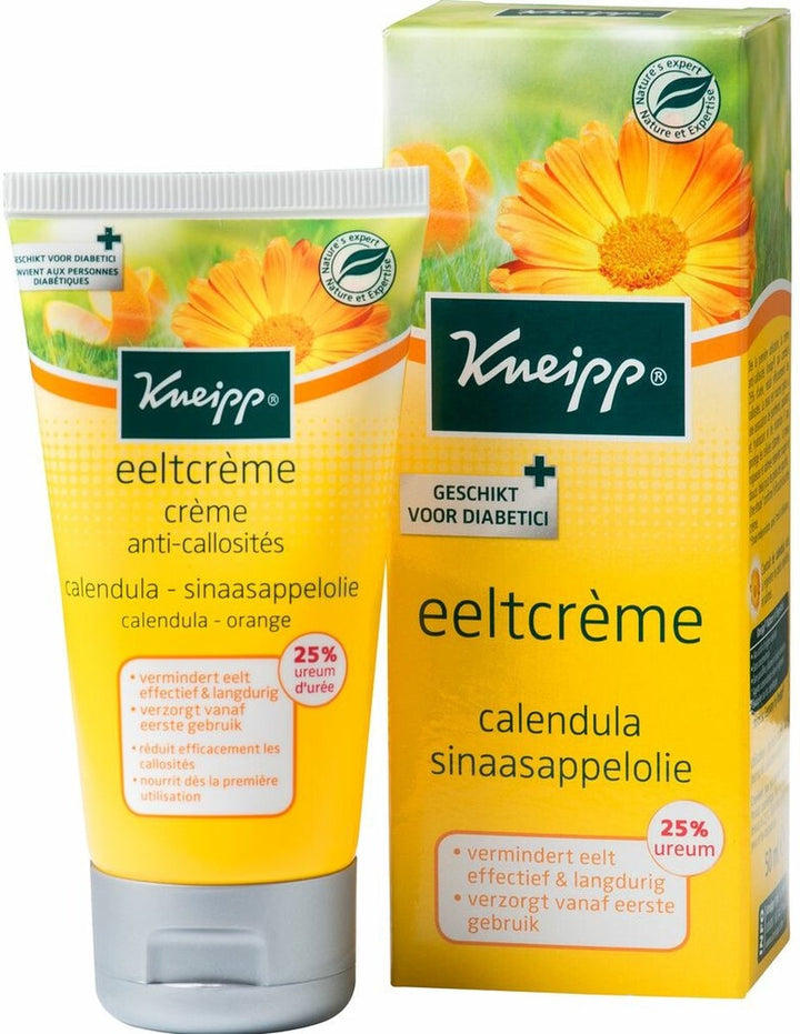 Kneipp Callus Cream - Calendula Orange Oil - 50 ml - Packaging damaged