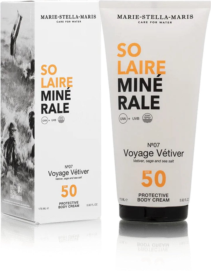 MARIE-STELLA-MARIS - Schützende Körpercreme Voyage Vétiver SPF 50 - 175 ml - SPF 50