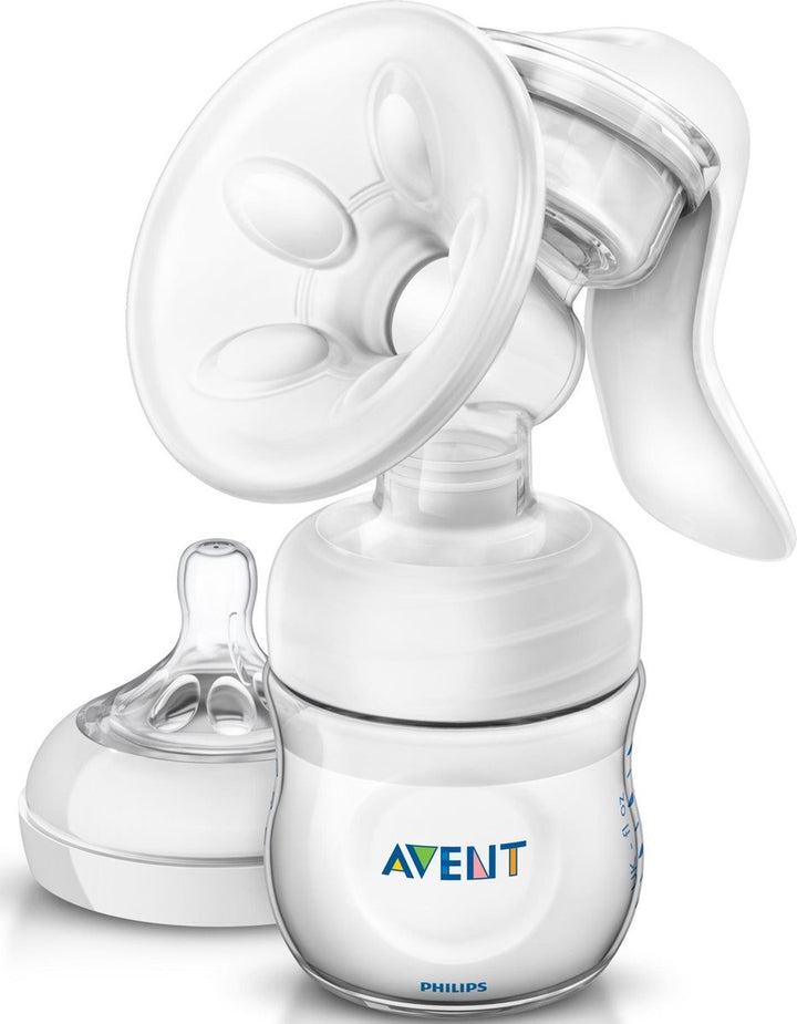 Philips Avent SCF330/20 Manual breast pump - with Philips Avent Natural baby bottle -125 ml