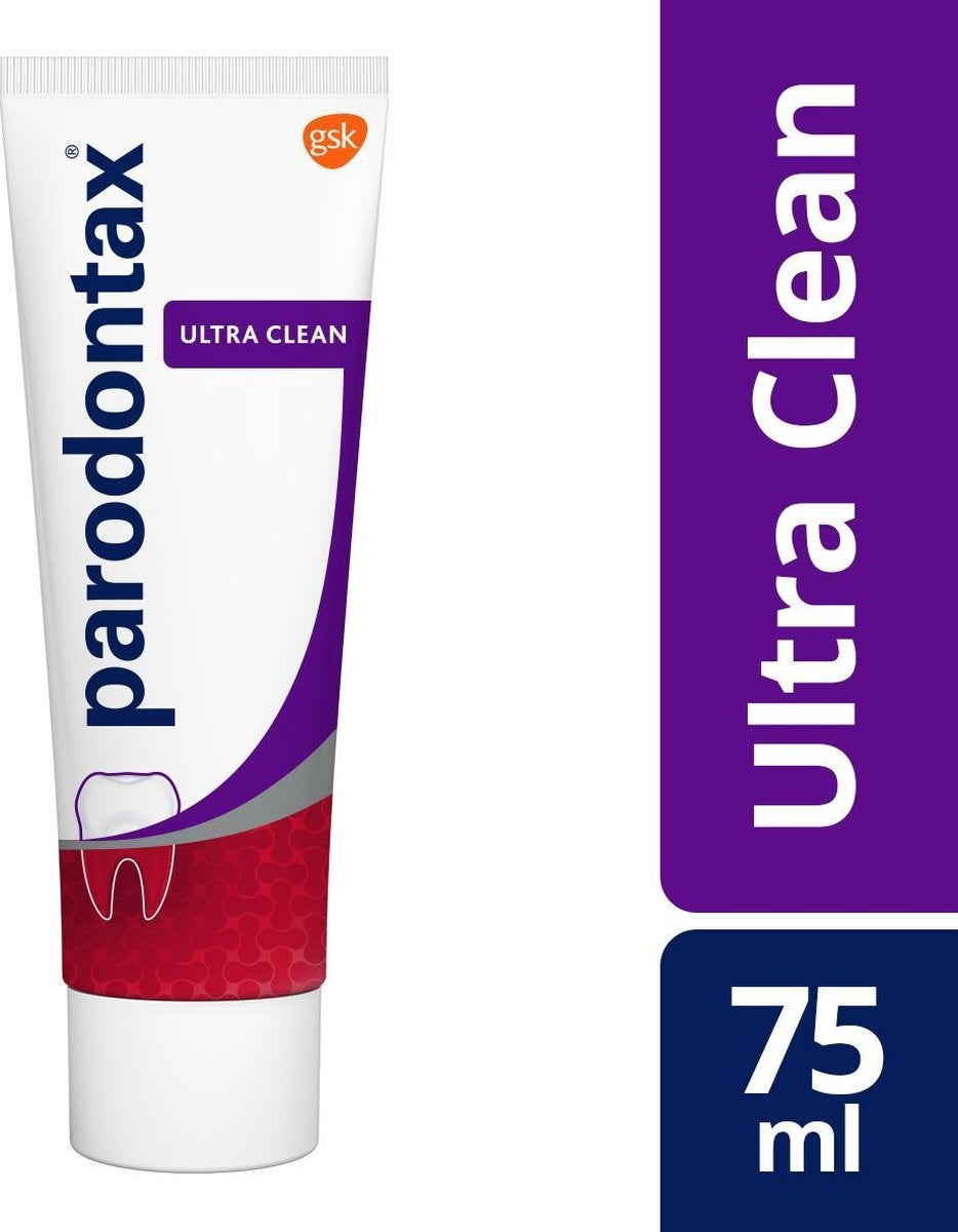 Parodontax Ultra Clean - Tandpasta - tegen bloedend tandvlees - 75 ml