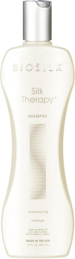 Biosilk Silk Therapy Shampoo-207 ml - Normale shampoo vrouwen - Voor Alle haartypes