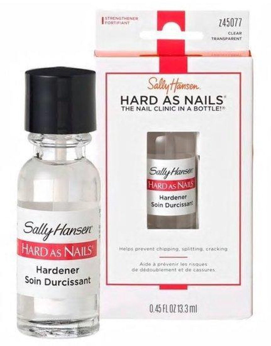 Sally Hansen Hard as Nails Clear - Nagelverharder - Transparant - Verpakking ontbreekt