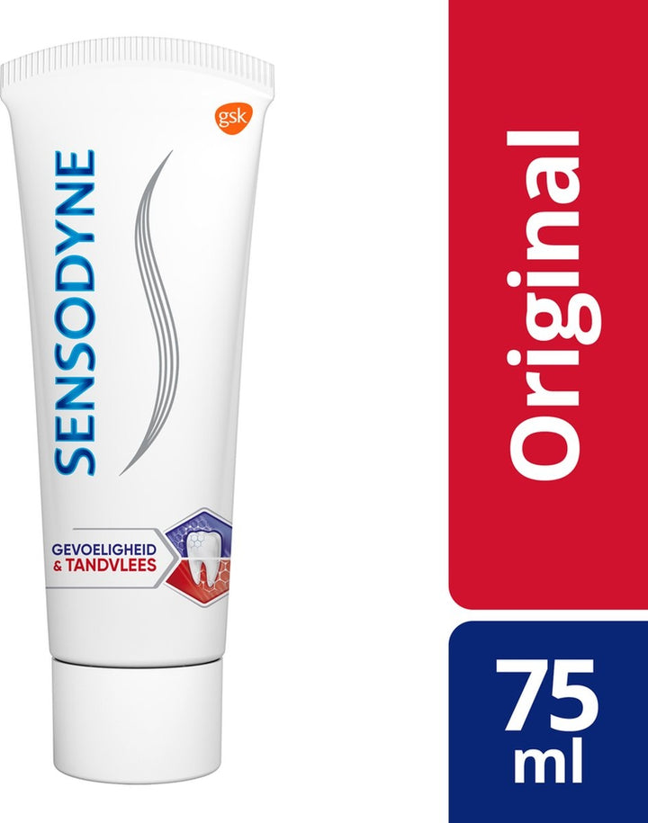 Sensodyne Zahnpasta Sensitivity &amp; Gums 75 ml – Verpackung beschädigt