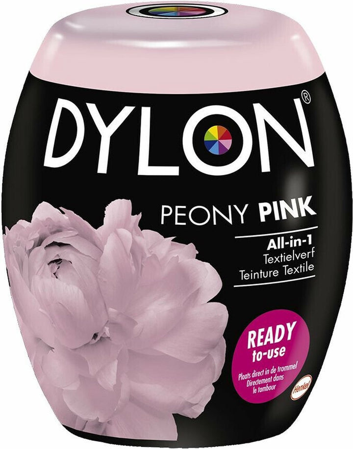 DYLON Wasmachine Textielverf Pods - Poeny Pink 350g - Verpakking beschadigd