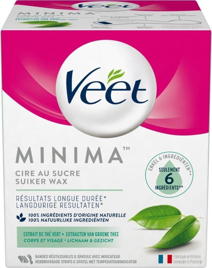 Veet Warmwachs – Oriental Wax Minima – Grüner Tee – 250 ml