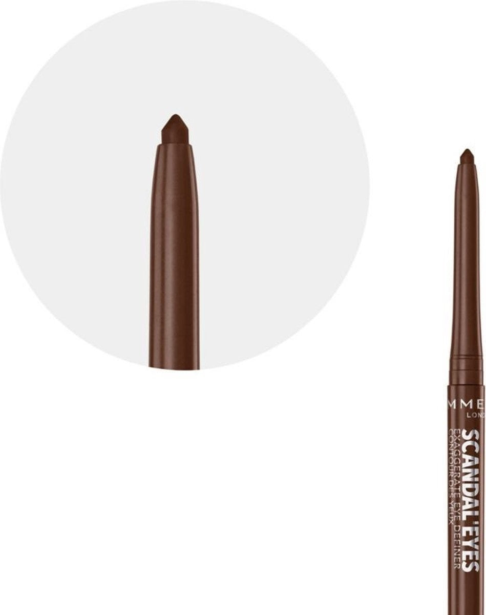 Rimmel London Exaggerate Full Colour Eye Definer Oogpotlood - 002 Chocolate