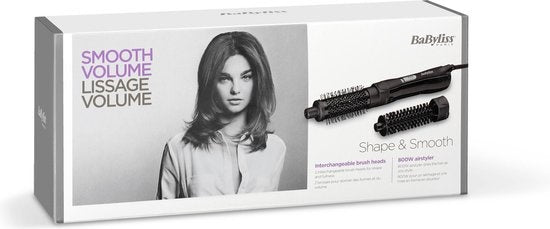 BaByliss Smooth &amp; Pro Airstyler AS82E ‚ Haartrocknerbürste