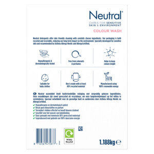 Neutral Waspoeder Kleur 18 Wasbeurten 1,187 kg