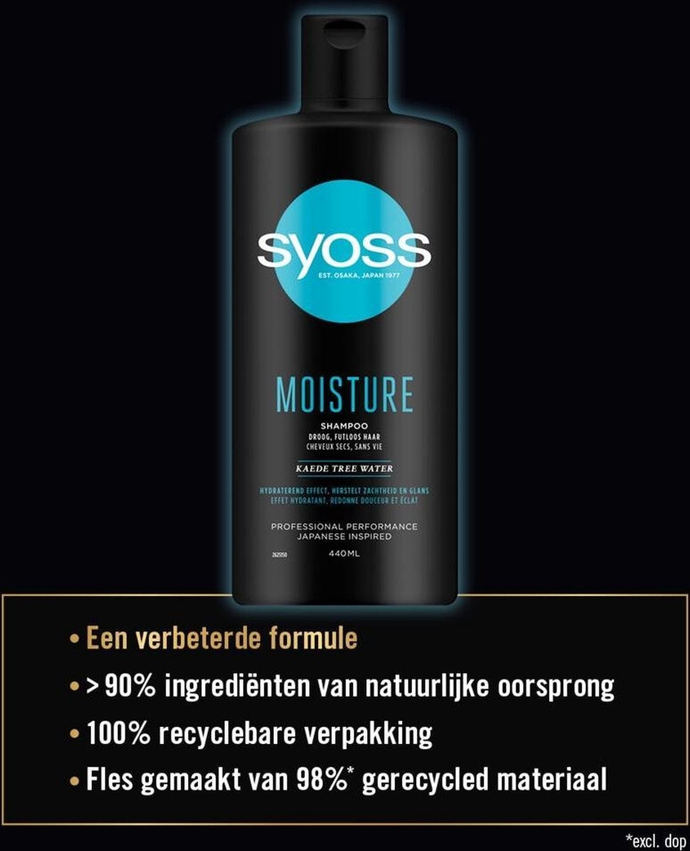 Syoss Moisture Shampoo 440 ml