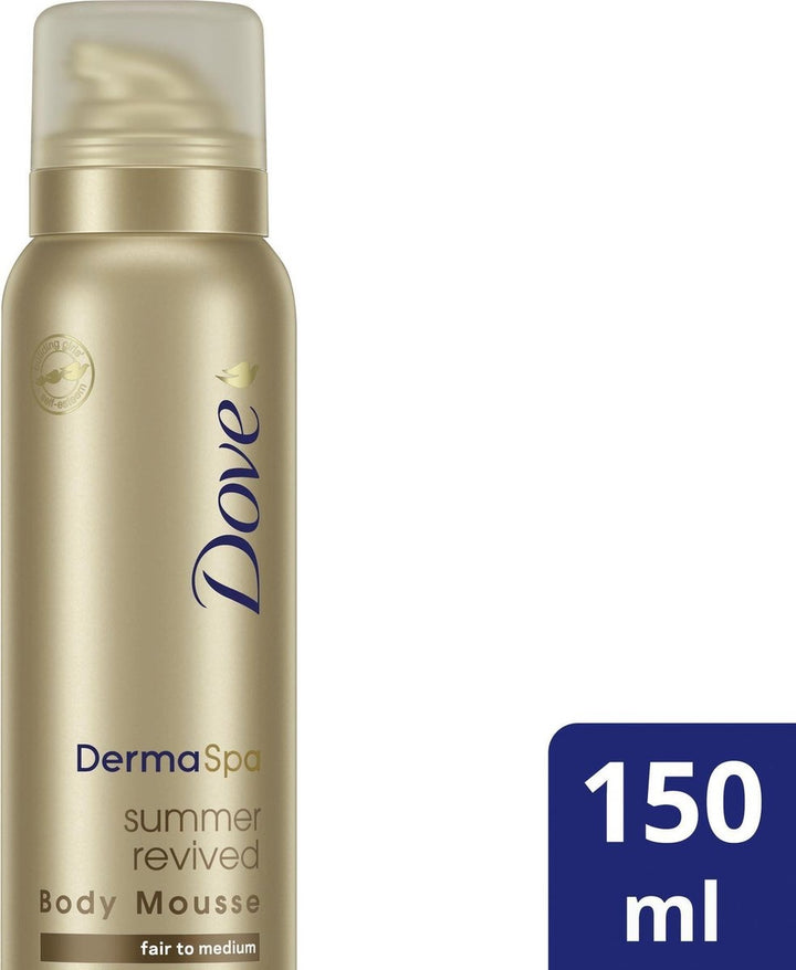 Dove DermaSpa Tanning Body Mousse – Mittelmäßig bis Mittel – 150 ml