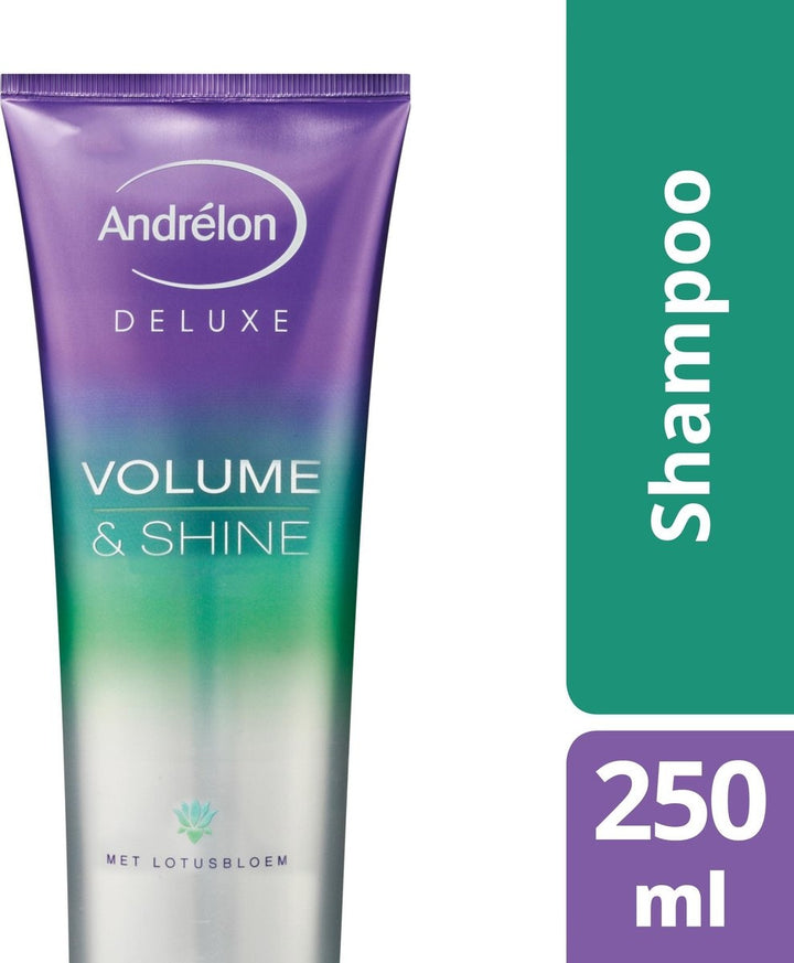 Andrélon Deluxe Volume & Shine - 250 ml - Shampoo