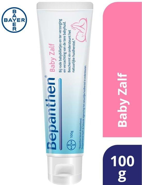 Bepanthen Baby Ointment - For dry baby skin and diaper rash - 100 grams - Packaging damaged