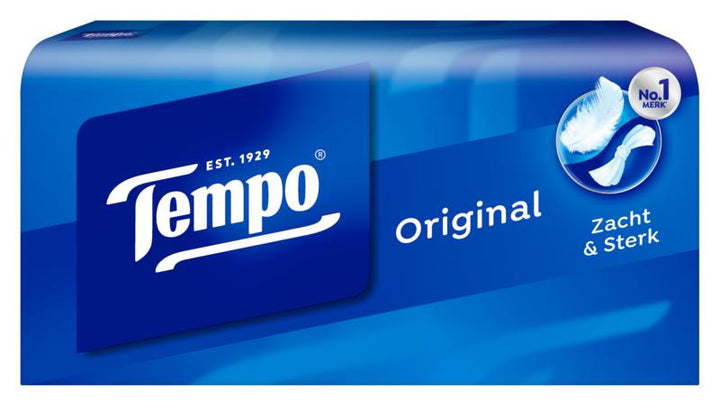Tempo Original Box - 4-ply tissues - 100 pcs. Assortment image box