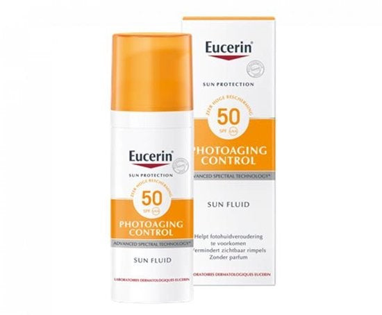 Eucerin Sun Anti-Age SPF50 Sonnenschutz – 50 ml – Verpackung beschädigt