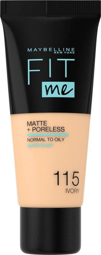 Maybelline Fit Me Matte & Poreless Foundation - 115 Ivory