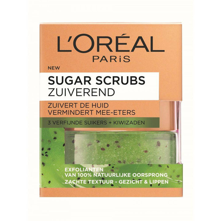 L'Oréal Paris Sugar Scrubs Purifying 50 ml - Packaging damaged