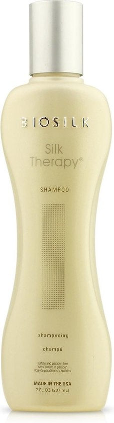 Biosilk Silk Therapy Shampoo-207 ml - Normale shampoo vrouwen - Voor Alle haartypes