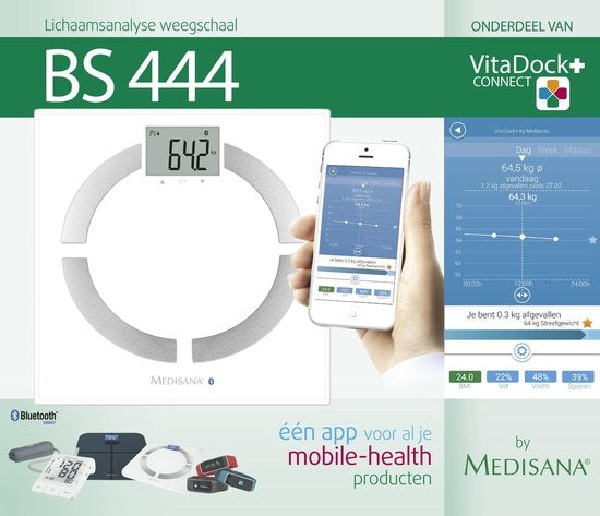 Medisana BS 444 Connect - Körperanalysewaage