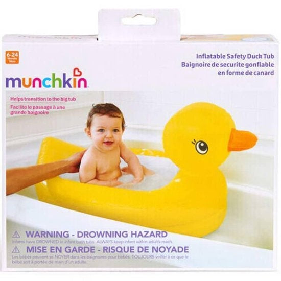 Munchkin Inflatable Baby Bath - Yellow