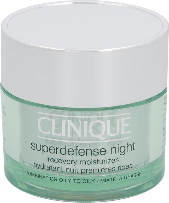 Clinique Superdefense Night Recovery Moisturizer Nachtcrème - 50 ml - Vette huid