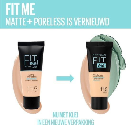 Maybelline Fit Me Matte & Poreless Foundation - 103 Pure Ivo - 30 ml