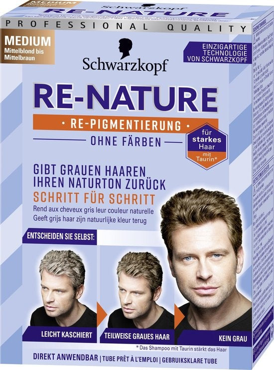 Schwarzkopf - Re-nature Creme Man - medium