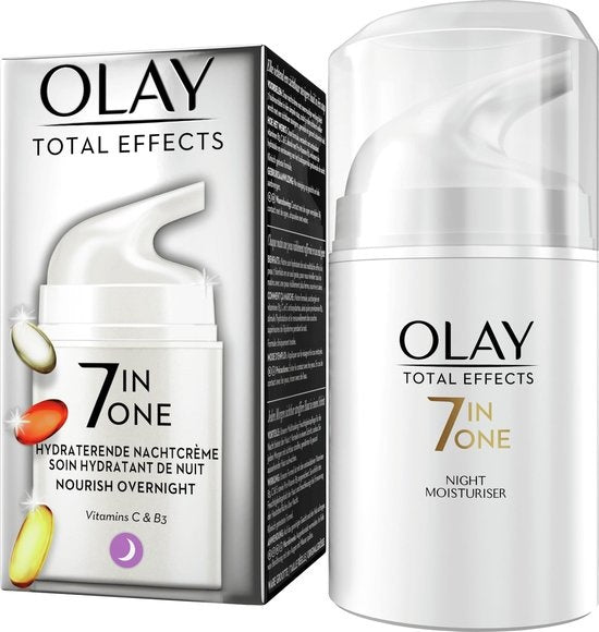 Olay Total Effects 7in1 Hydrating Night Cream With Niacinamide - 50ml