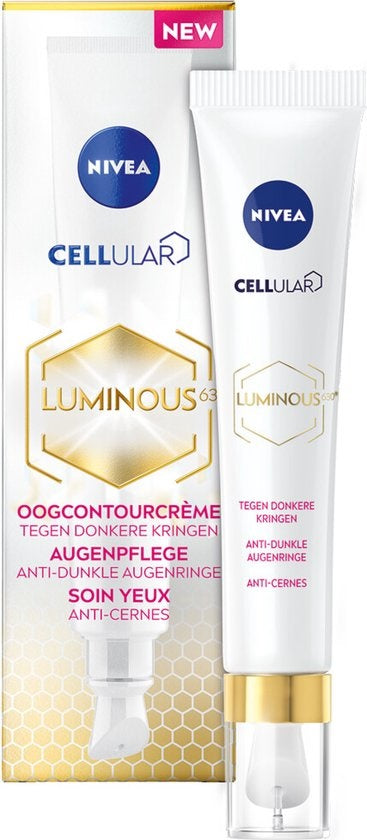 NIVEA Cellular LUMINOUS630 Anti Augenringe - Augenkonturcreme - 15 ml